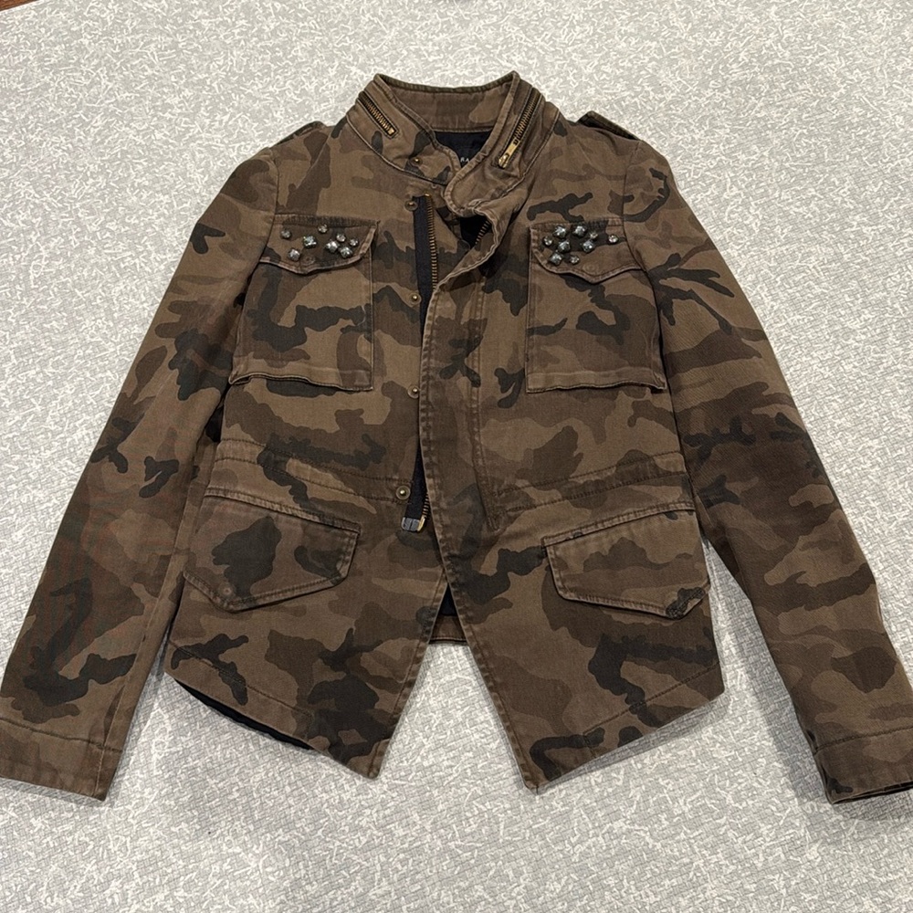 Zara Camo print Jacket